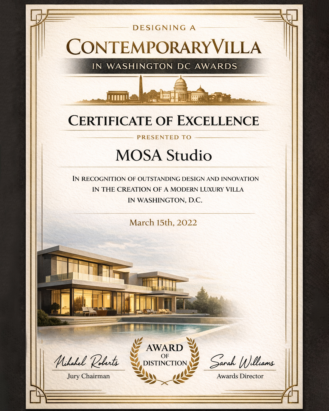 Contemporary Villa Design- Washington, USA