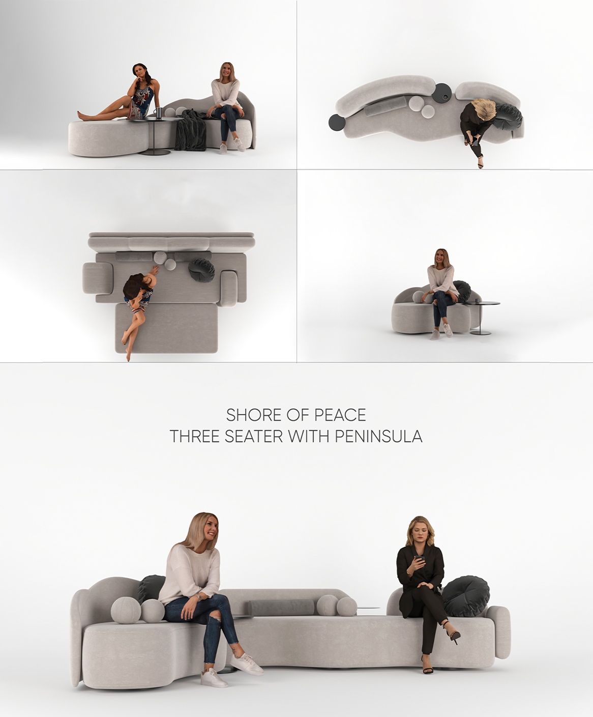 Shore of Peace- Sofa Set Design